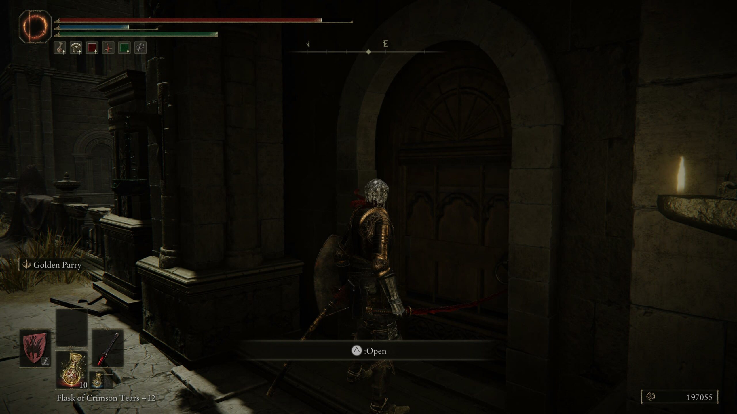 elden ring shadow of the erdtree storeroom key location - our character uses a key on a door