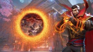 Doctor Strange with Portal in Marvel Rivals