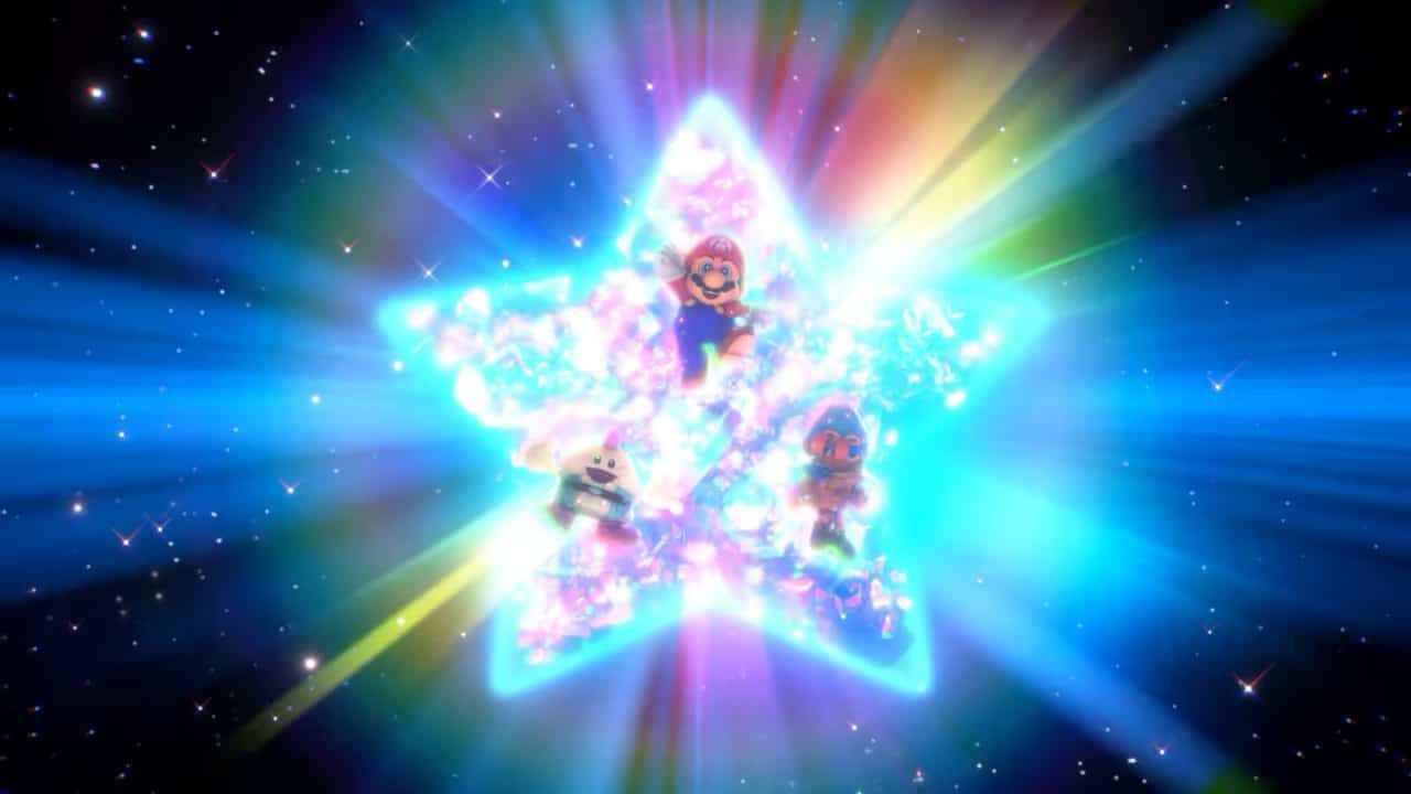 Super Mario RPG tips and tricks: Mario, Geno, and Mallow using a Triple Attack.