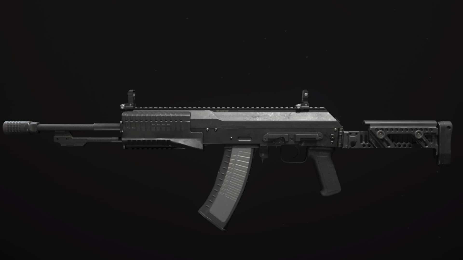 image of SVA 545 assault rifle gun in black in mw3