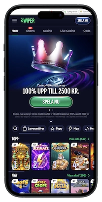 Swiper Casino bonus i Sverige