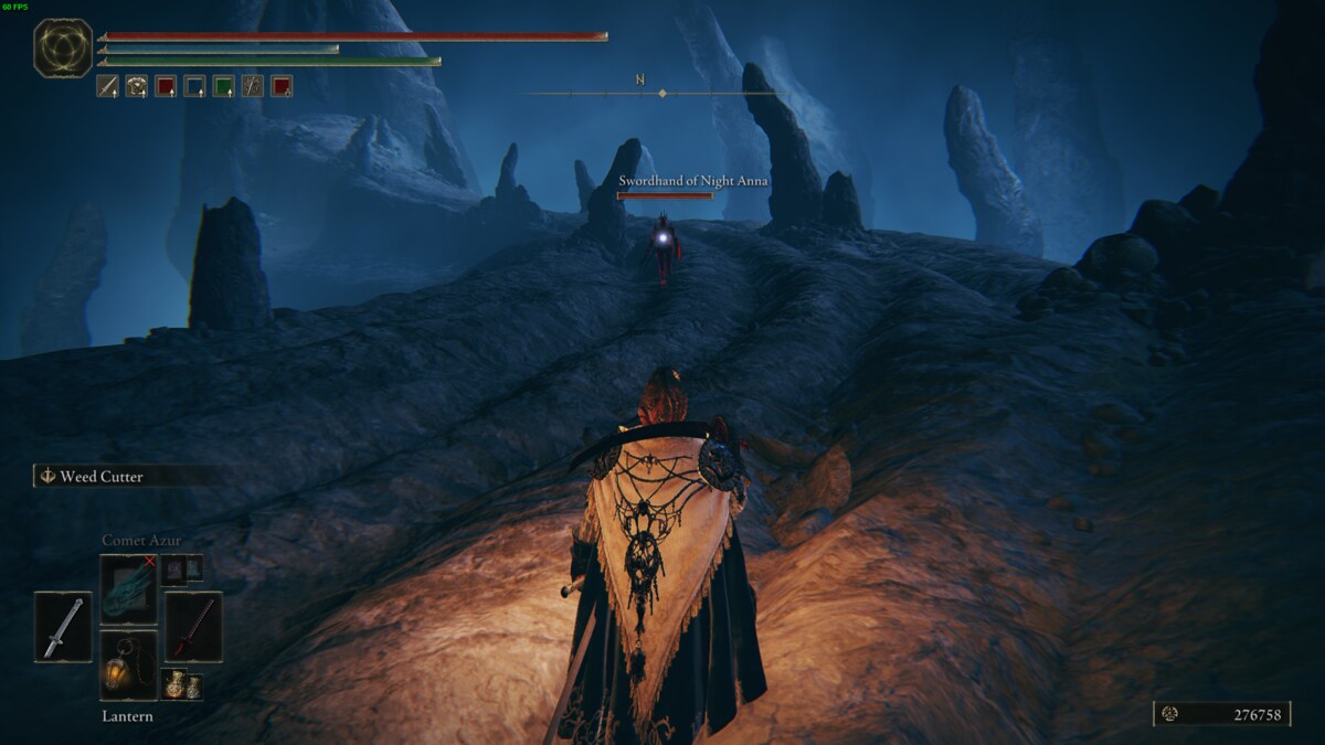 Elden Ring Shadow of the Erdtree Count Ymir: Tarnished fighting an invader.