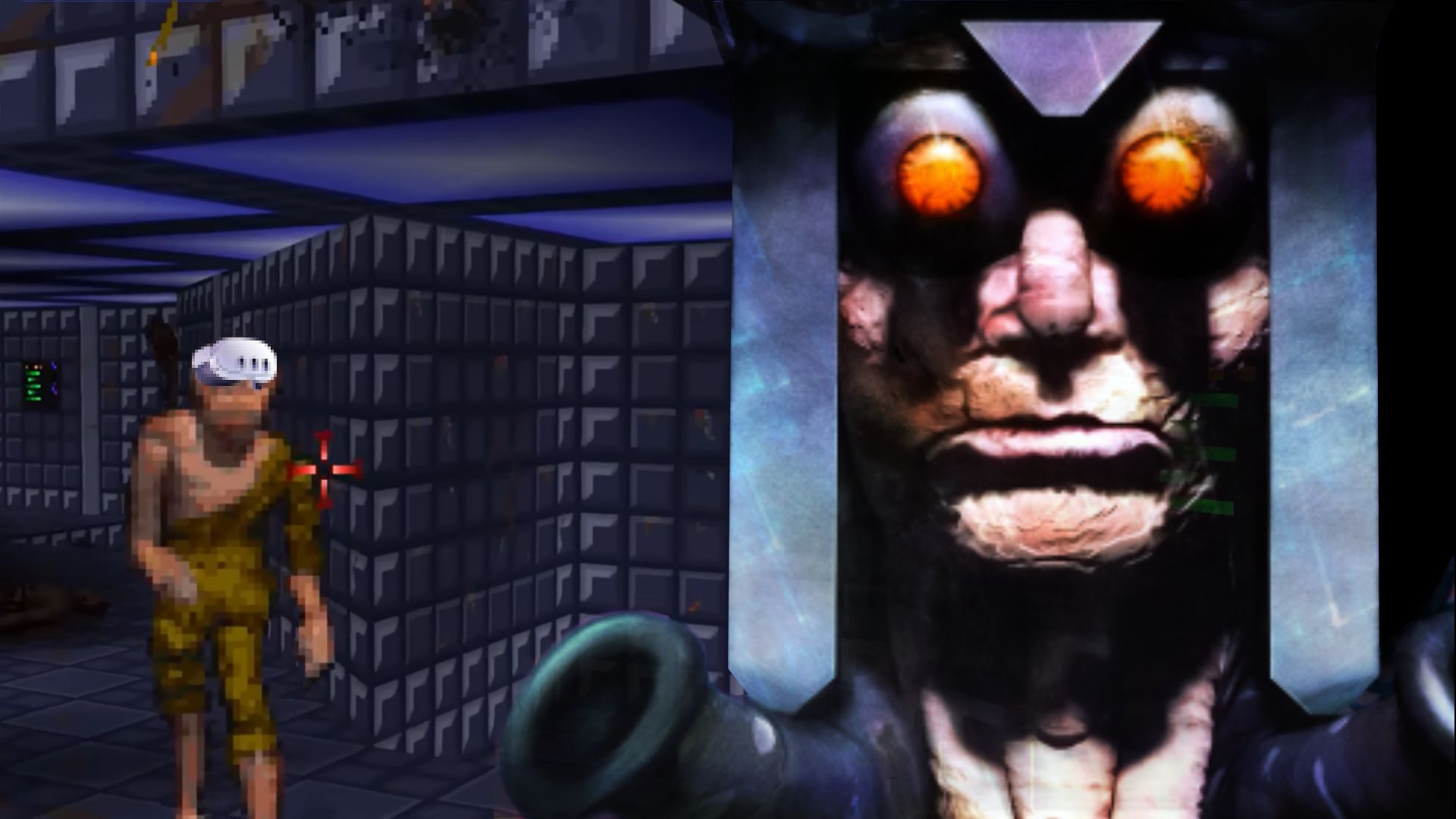 The OG System Shock supported VR way back in the 90s, but devs had to keep “barf buckets” on hand to make it