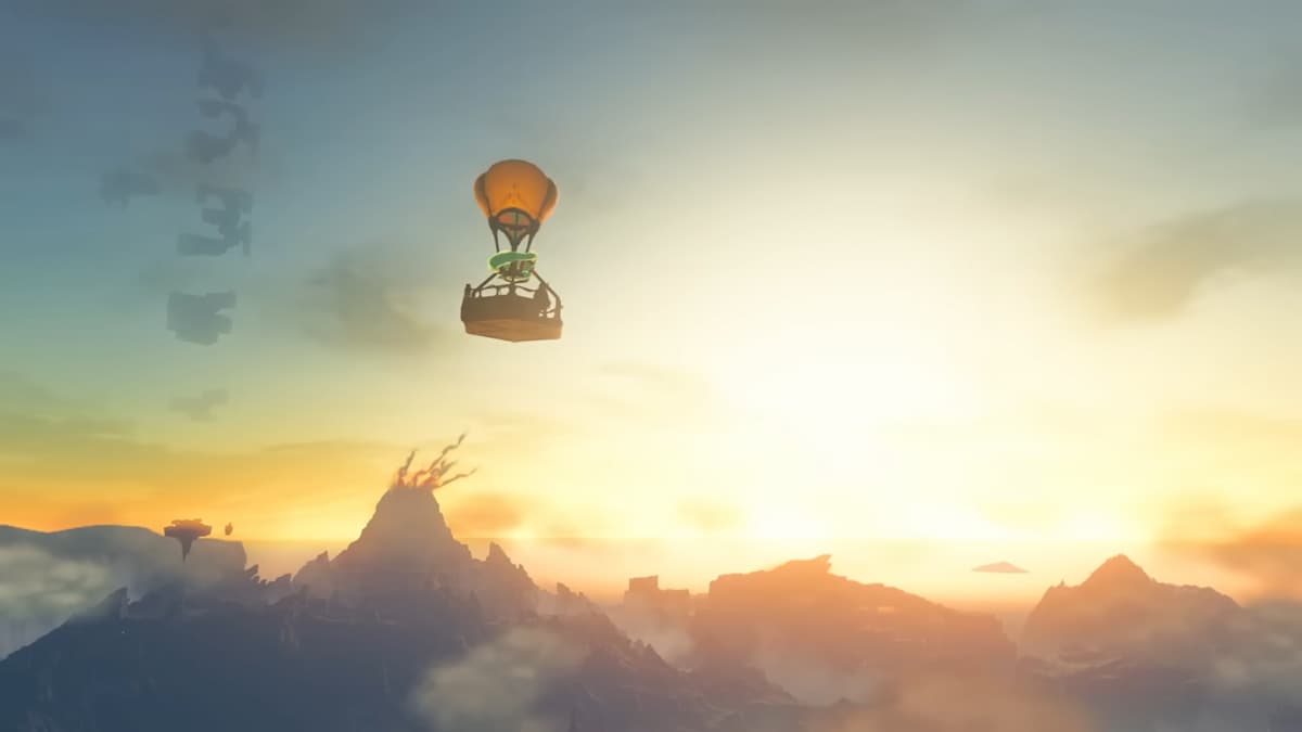The Legend of Zelda Tears of the Kingdom footage
