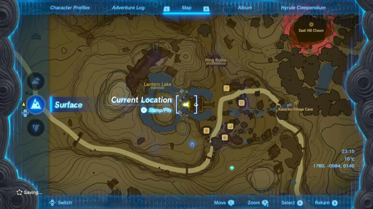 Tears of the Kingdom Korok Seed locations: Korok Side west of main Kakariko Village building.
