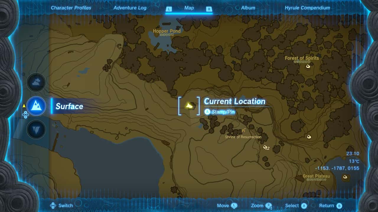 Tears of the Kingdom Korok Seed locations: Korok Seed east of the Shrine of Resurrection. 