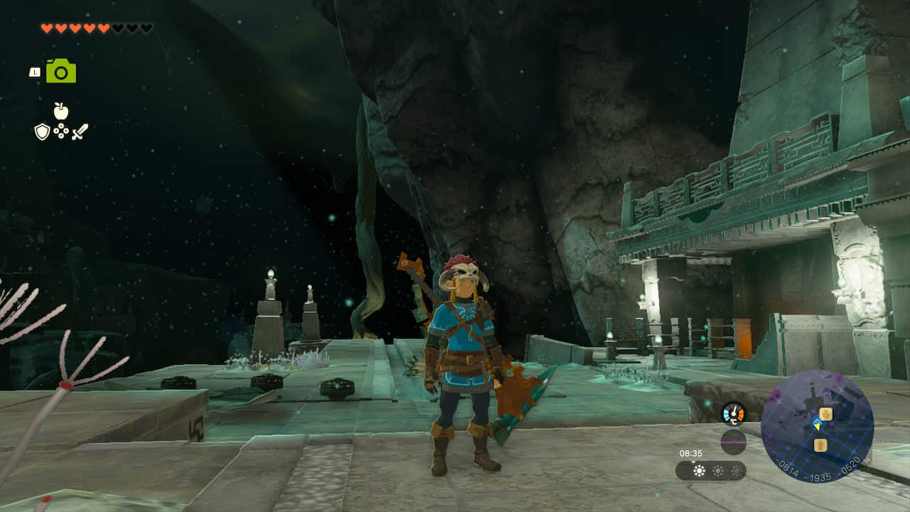 How to unlock Autobuild in Tears of the Kingdom: Link in The Depths.