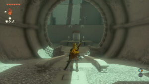 Tears of the Kingdom Morok Shrine guide: Entrance to Morok Shrine.