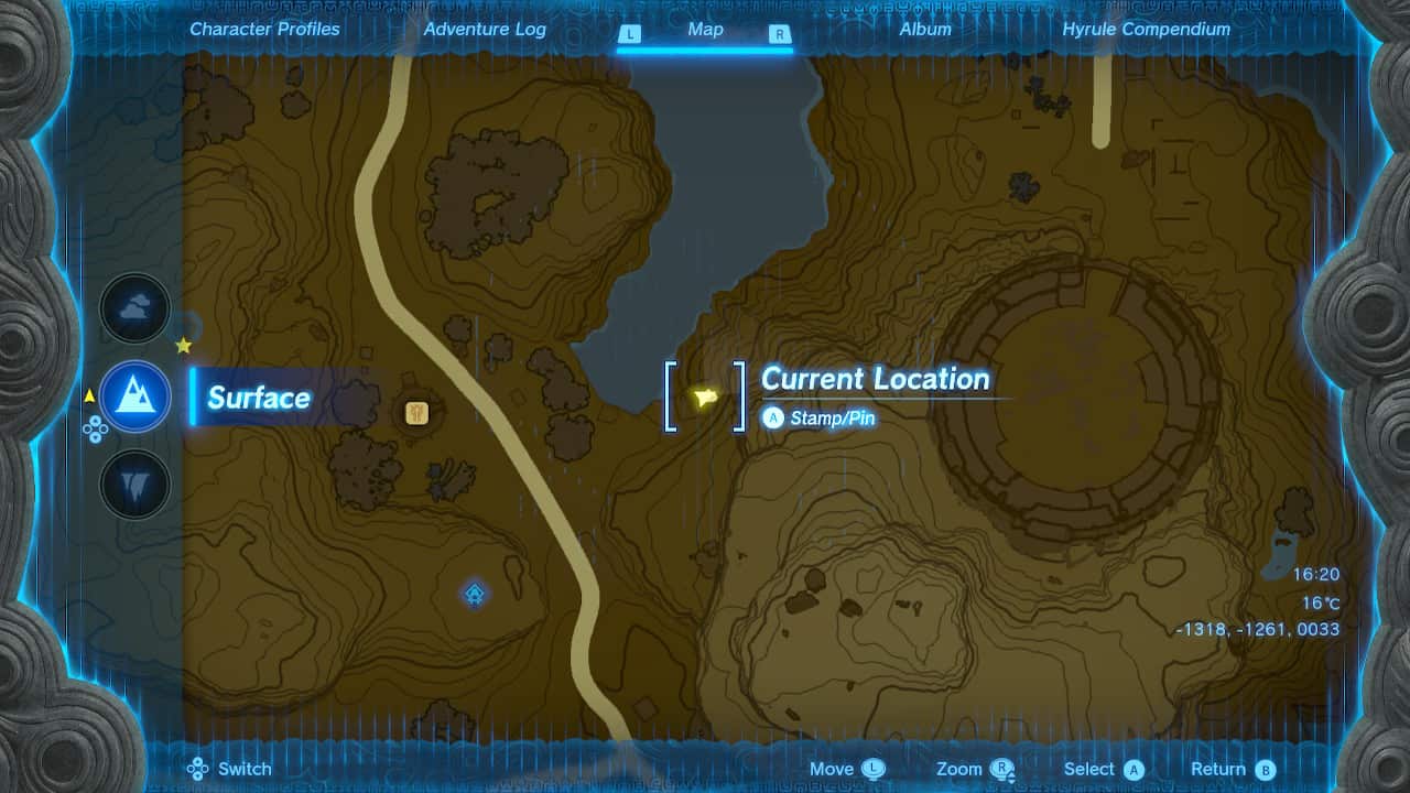 Tears of the Kingdom Korok Seed locations: Korok Seed to the east of Outskirt Stable.