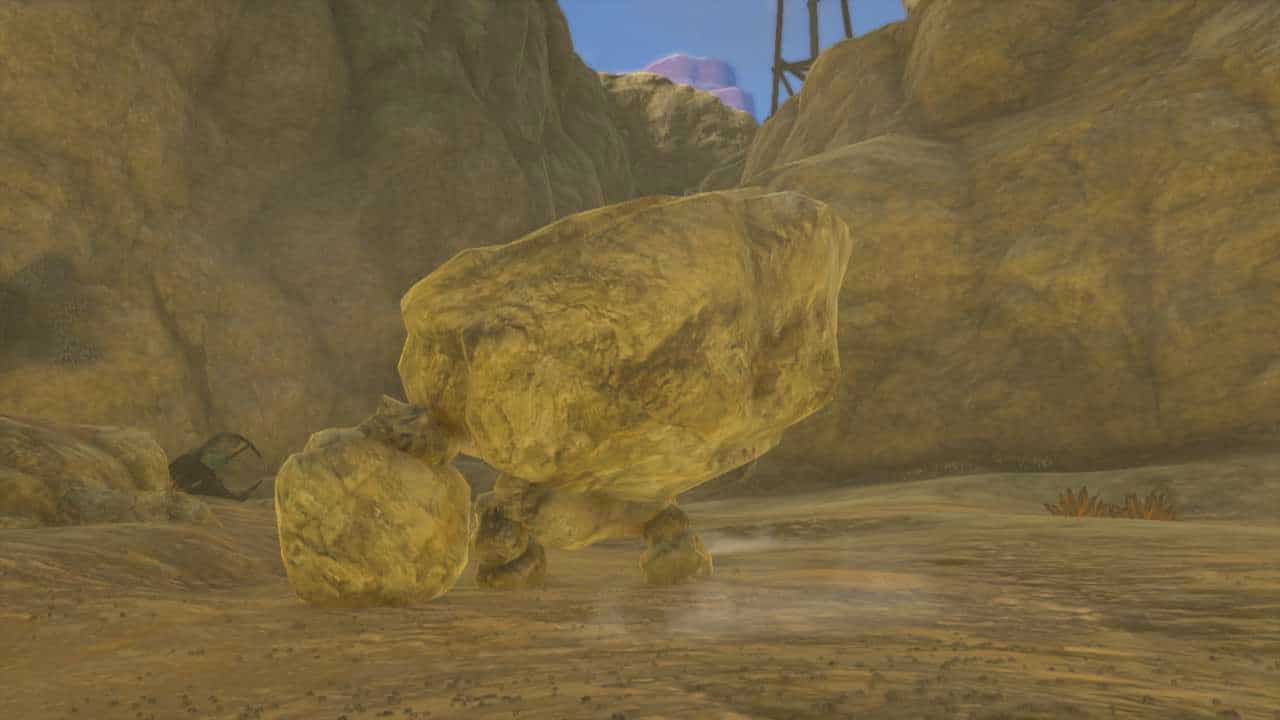 How to beat Stone Talus in Tears of the Kingdom: Picture of Stone Talus.
