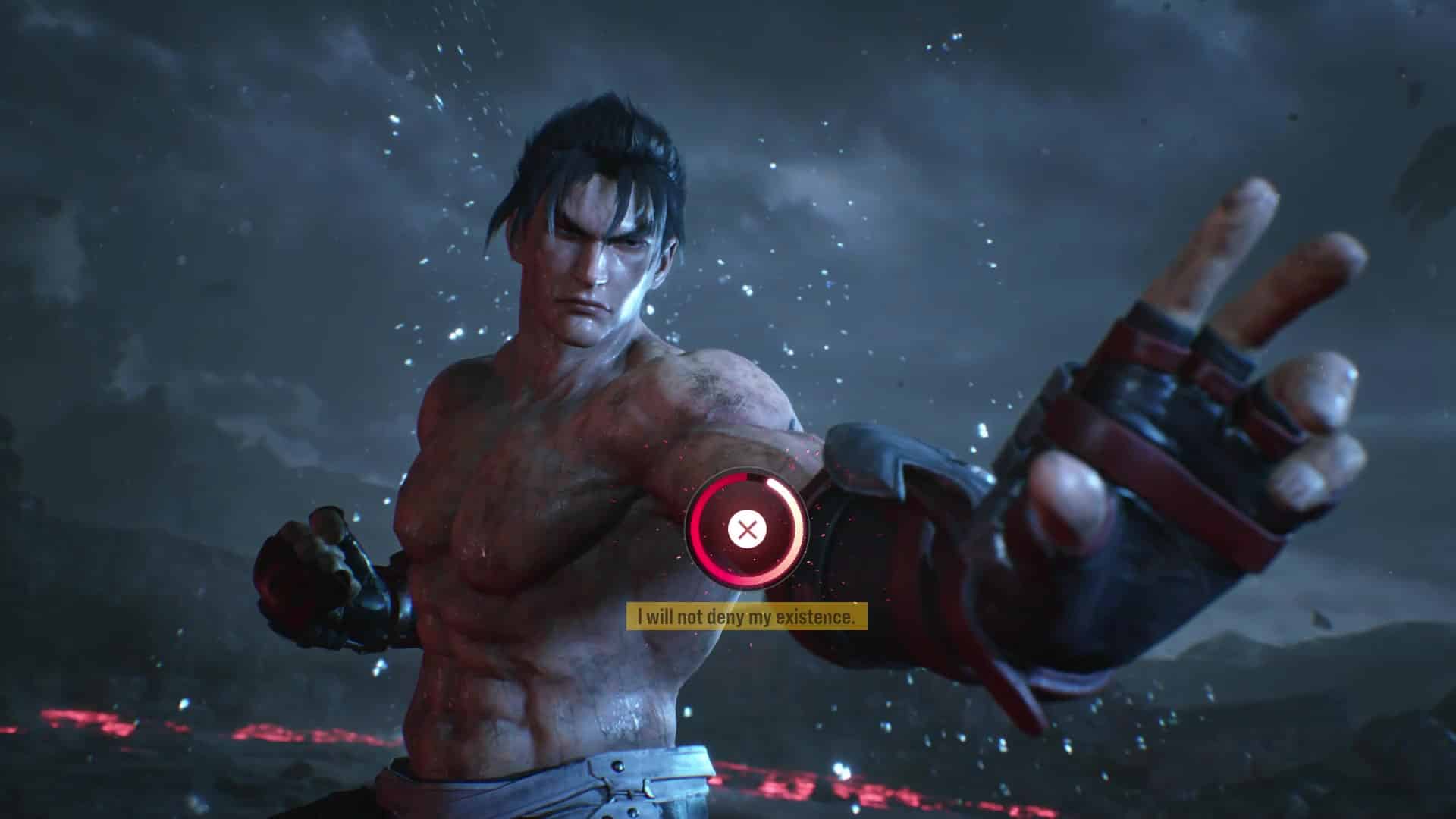 Tekken 8 bad ending: Jin performing a quick time event in the fight against Kazuya