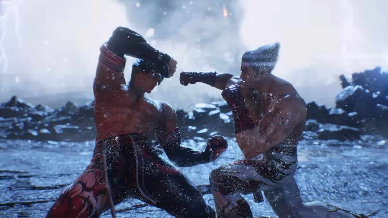 In the highly-anticipated Tekken 8 demo, players can control two dynamic fighters as they engage in an electrifying battle set against the backdrop of a raging storm.