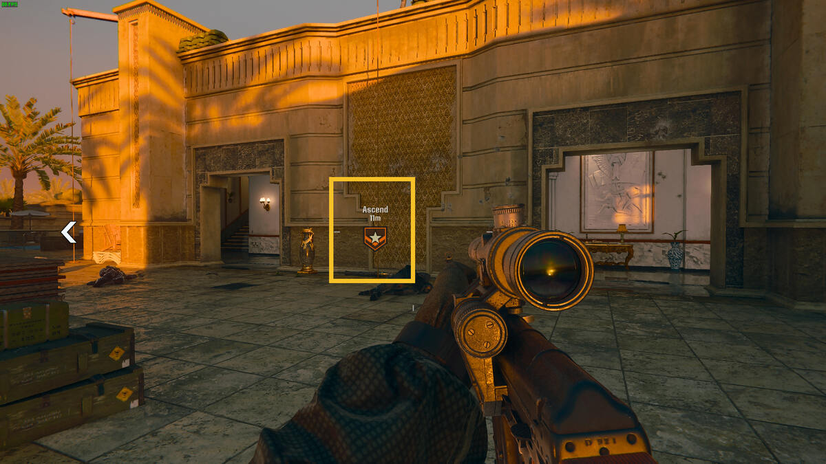 Black Ops 6 The Cradle mission walkthrough: Saddam's palace.