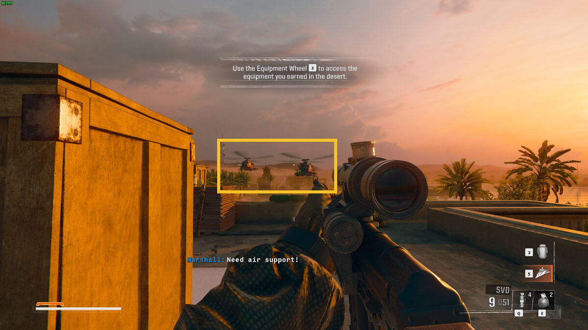 Black Ops 6 The Cradle mission walkthrough: Saddam's palace.