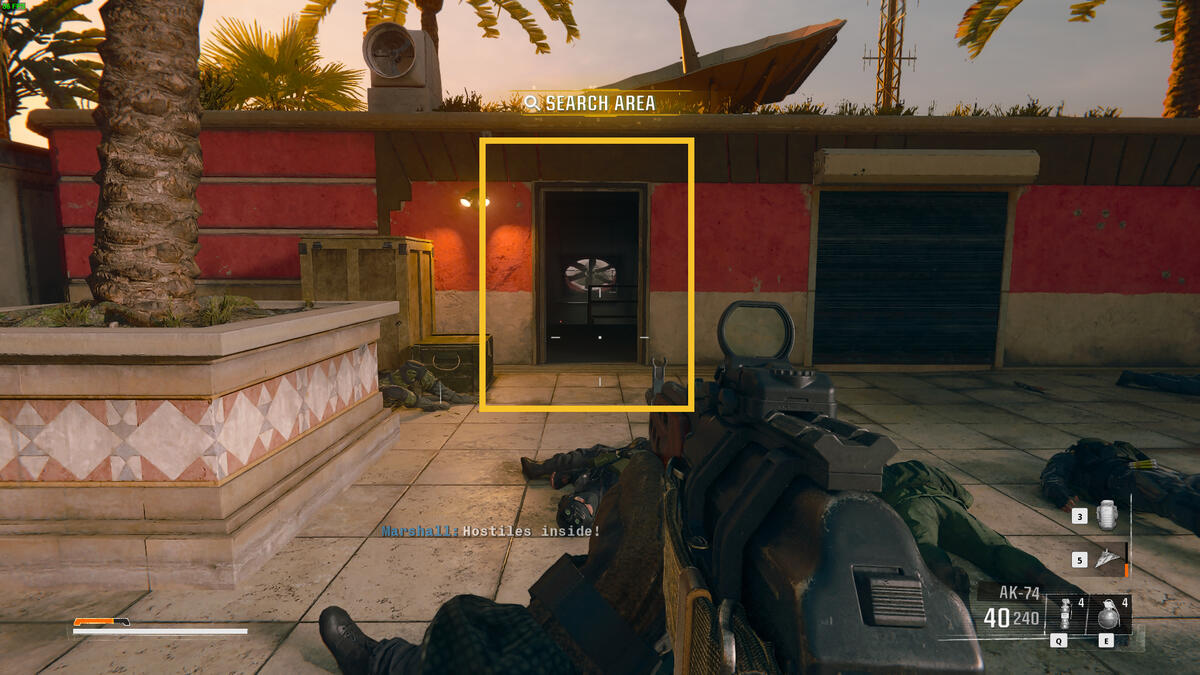 Black Ops 6 The Cradle mission walkthrough: Saddam's palace.