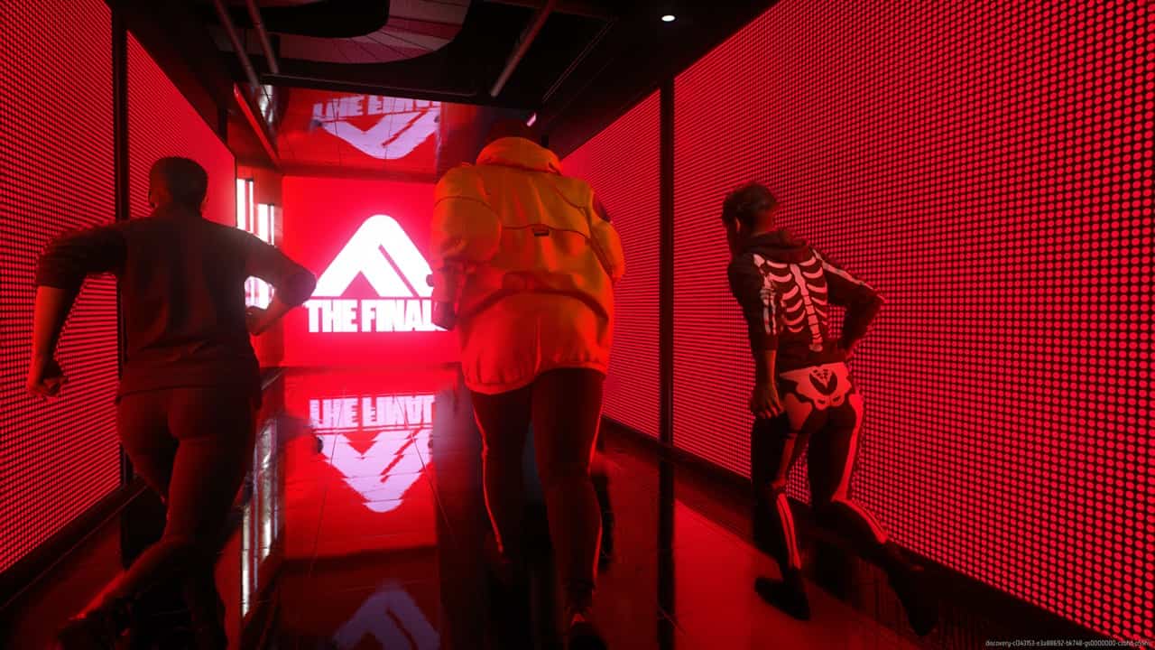 The Finals game engine - An image of players entering a match in the game. Image captured by VideoGamer.