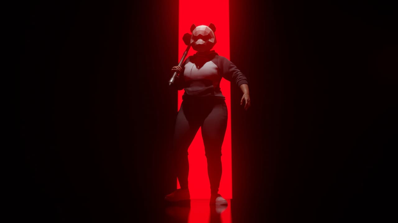 A woman in a black outfit standing in front of a red light, while The Finals players passionately ask for a beloved CoD game mode.