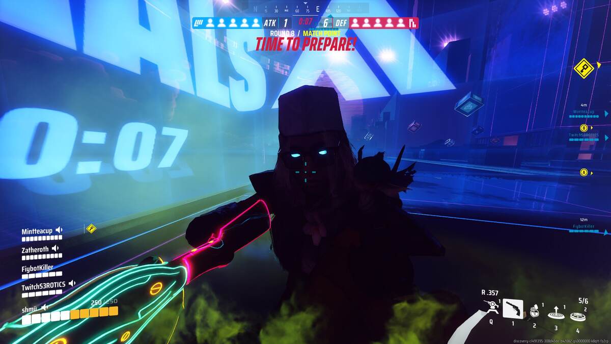 The Finals what Season 4 needs: A shadowy player at the start of a round in The Finals.