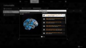 A player checks how to get Advanced Neural Circuits in The First Descendant.