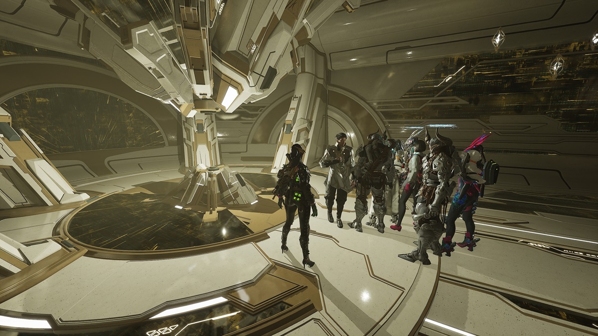 A player meets Silion in The First Descendant.