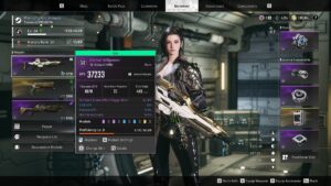A player checks the Eternal Willpower weapon in their inventory in The First Descendant.