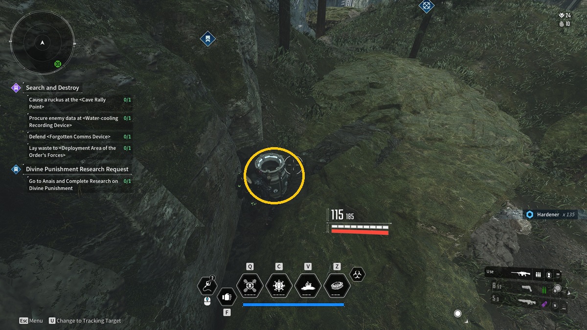 A player opens a munitions box in The First Descendant.