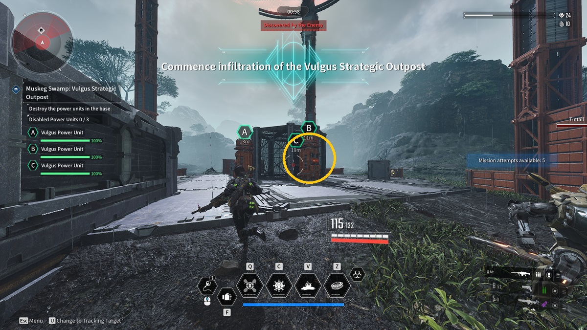 A player clears an outpost in The First Descendant.