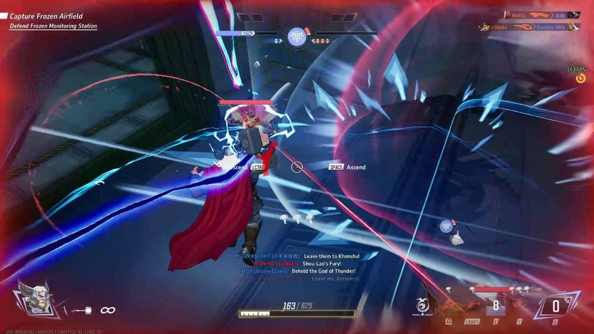 Thor using God of Thunder ult in Marvel Rivals