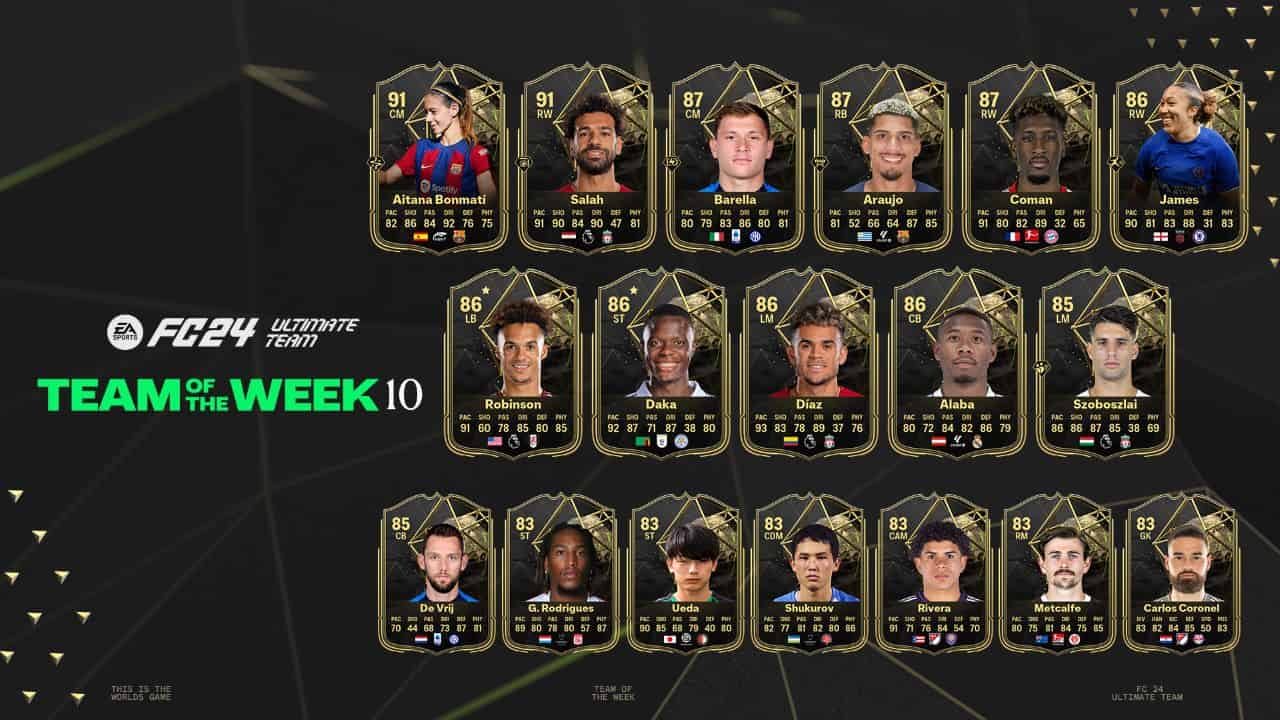 totw 10 fc 24