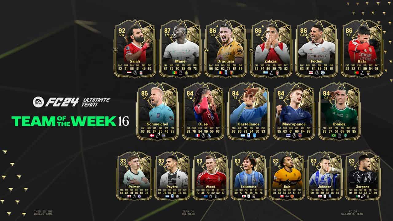 totw 16 fc 24