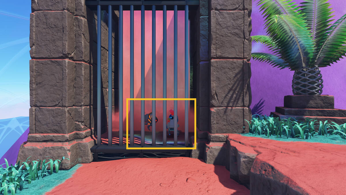 Astro Bot Slo-Mo Casino: Astro exploring the Trapped In Time level.