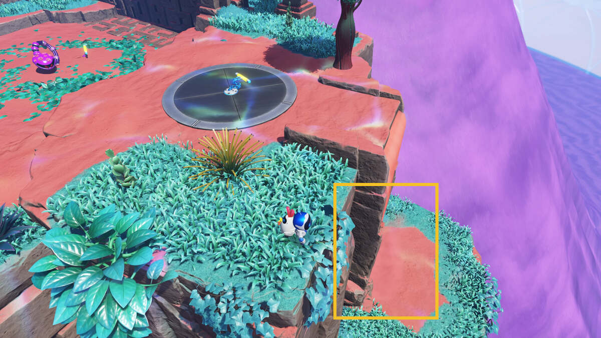 Astro Bot Slo-Mo Casino: Astro exploring the Trapped In Time level.