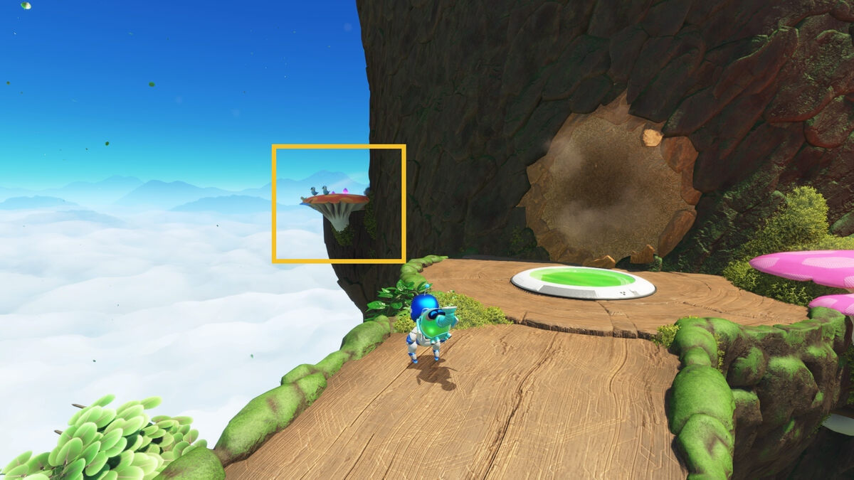 Astro Bot Trunk of Funk: Astro exploring the Trunk of Funk level.