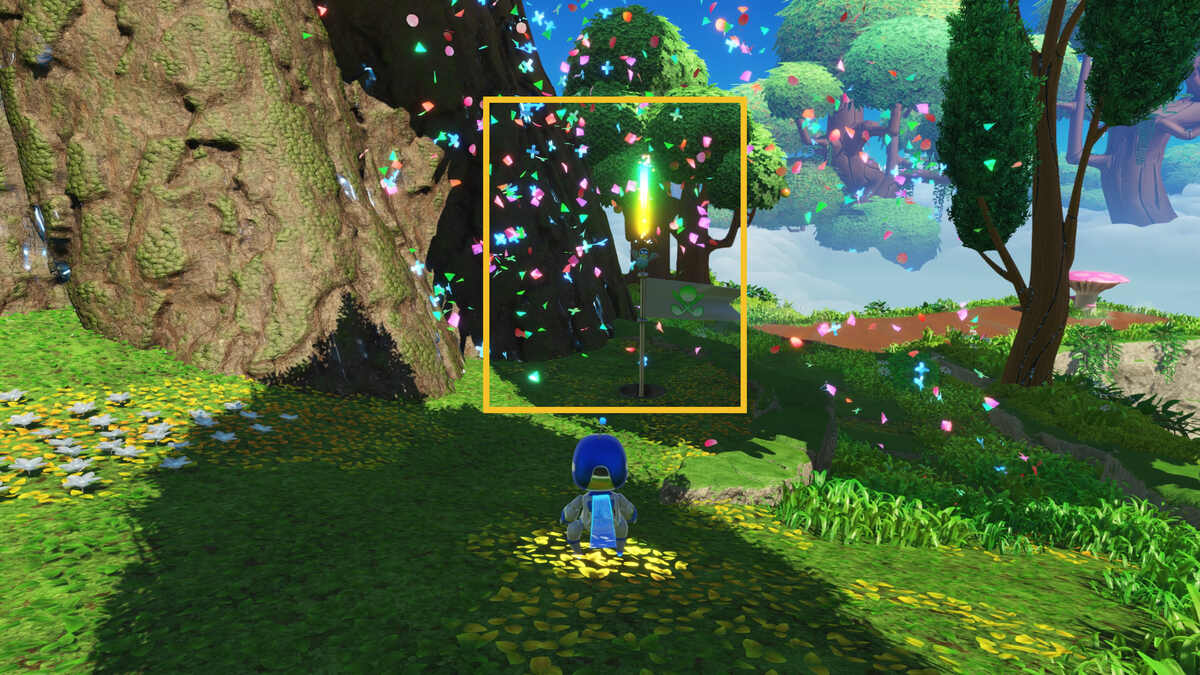Astro Bot Trunk of Funk: Astro exploring the Trunk of Funk level.