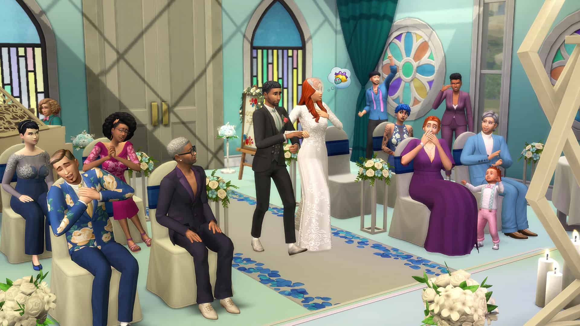 The Sims 4 delays release of My Wedding Stories pack by one week