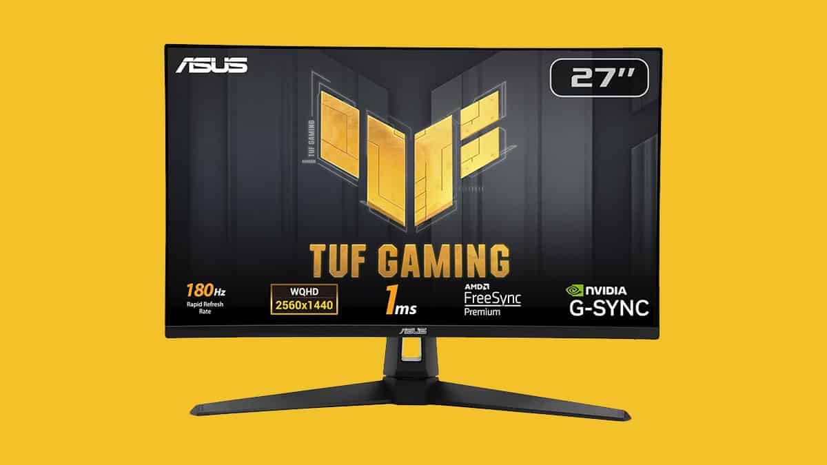ASUS TUF 27″ gaming monitor hit with eye-catching 20% price drop on Amazon