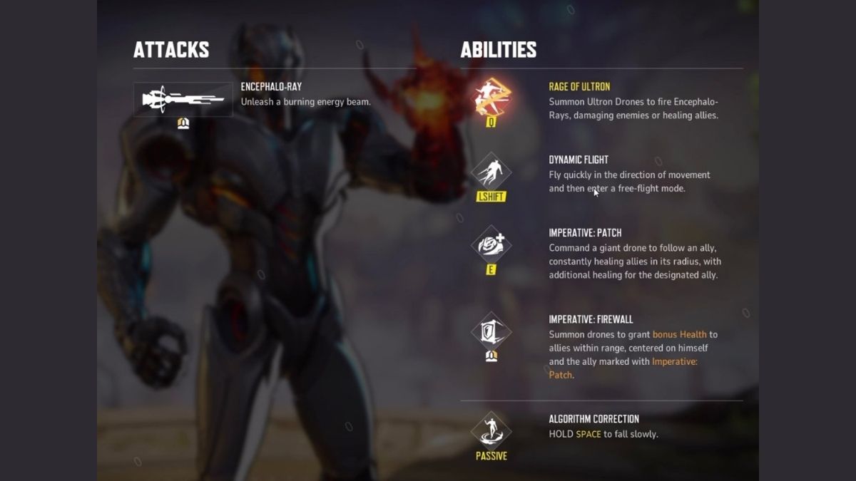Ultron Abilities in Marvel Rivals