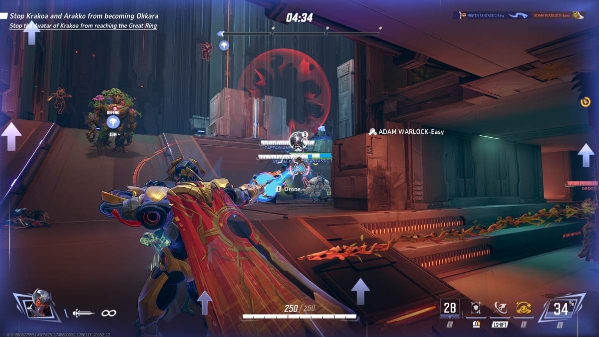 Ultron healing allies in Marvel Rivals