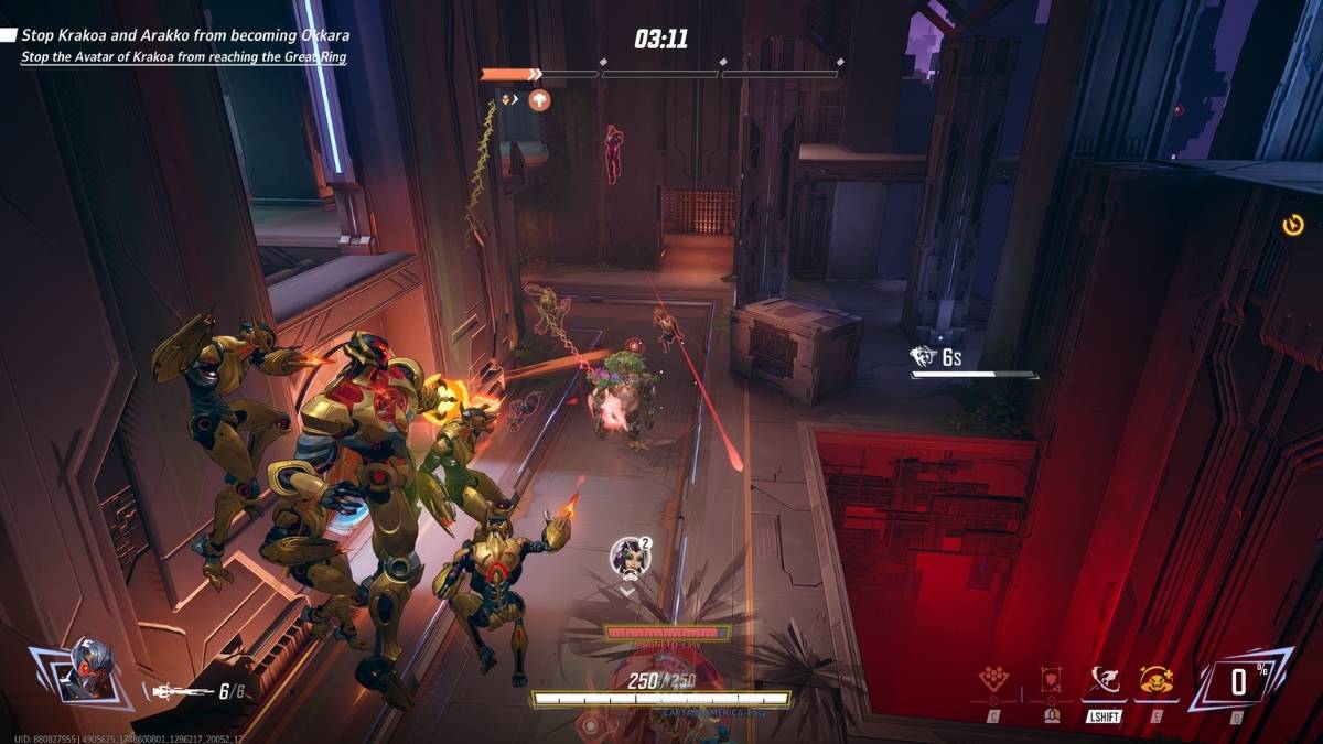 Ultron using his Ult in Marvel Rivals