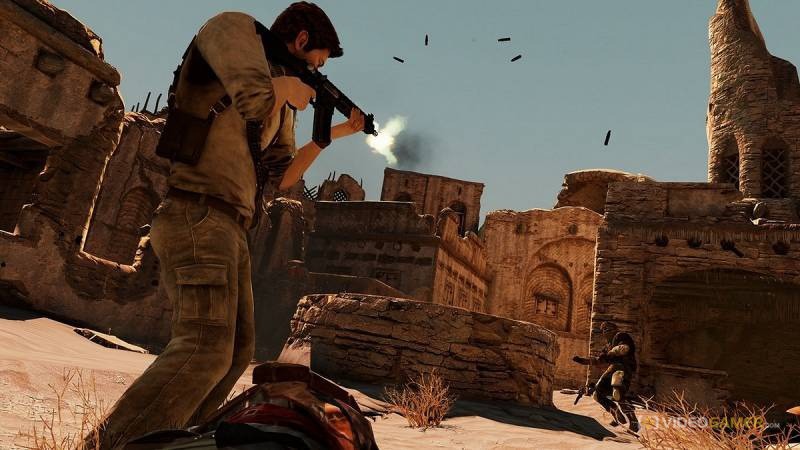 Apparently Nathan Drake doesn’t take bullet damage in Uncharted after all