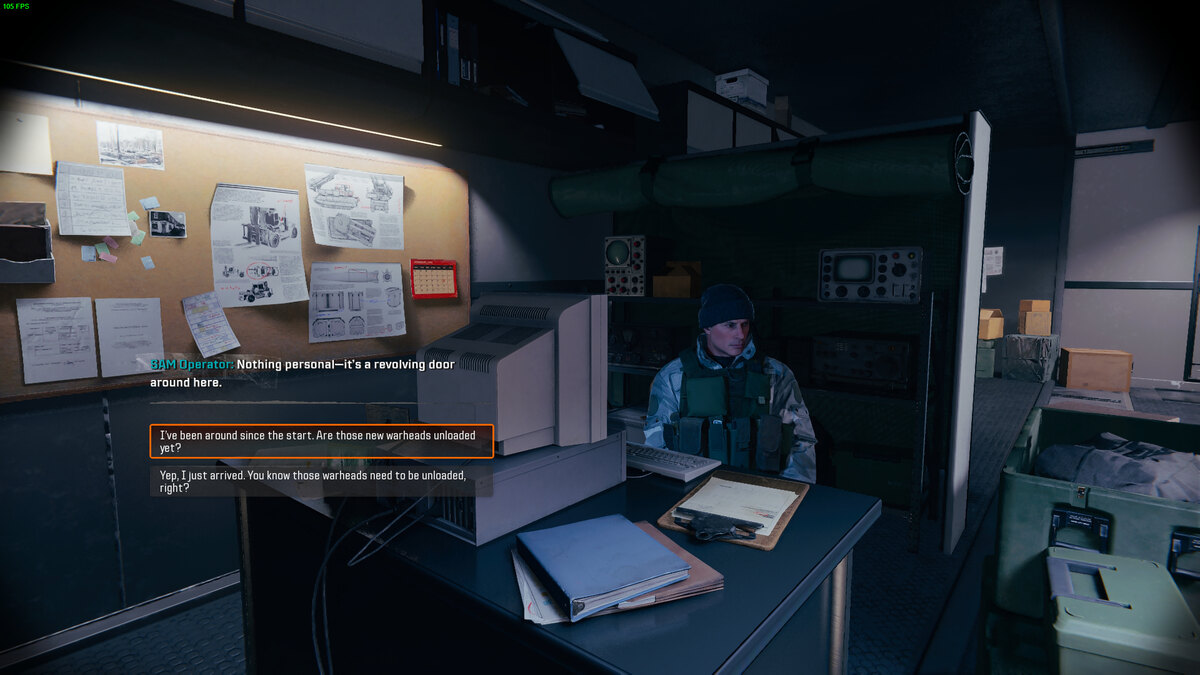 Black Ops 6 Under the Radar mission walkthrough: Voskera base SAM site office.