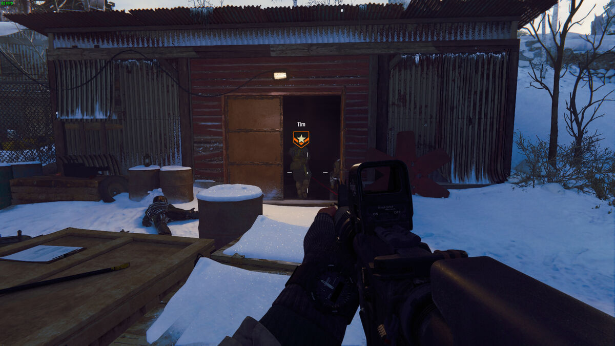 Black Ops 6 Under the Radar mission walkthrough: Voskera base building..