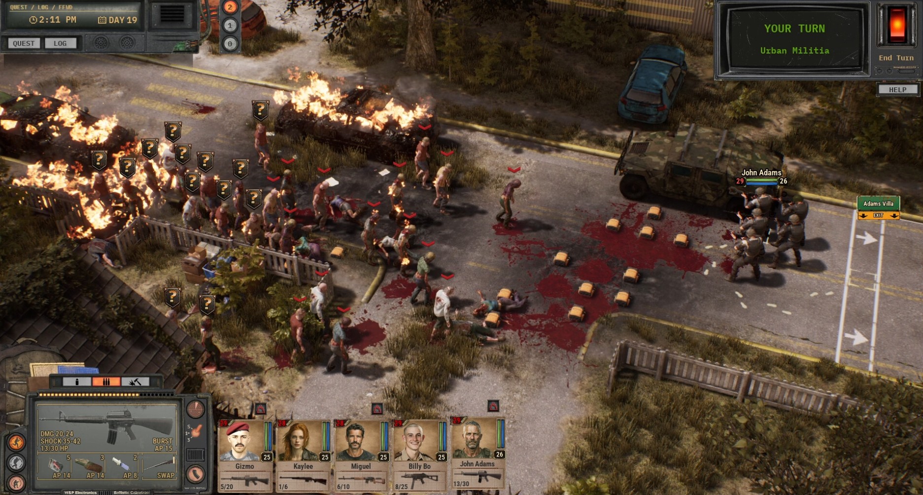Zombie tactical RPG Urban Strife leaves Early Access with full campaign and final siege