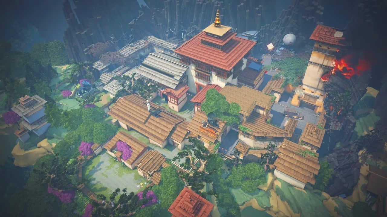 The Haven map in Valorant.