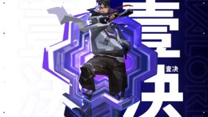 Valorant job listing PS5 Xbox - An image of the Agent ISO in the game. Image captured by VideoGamer.