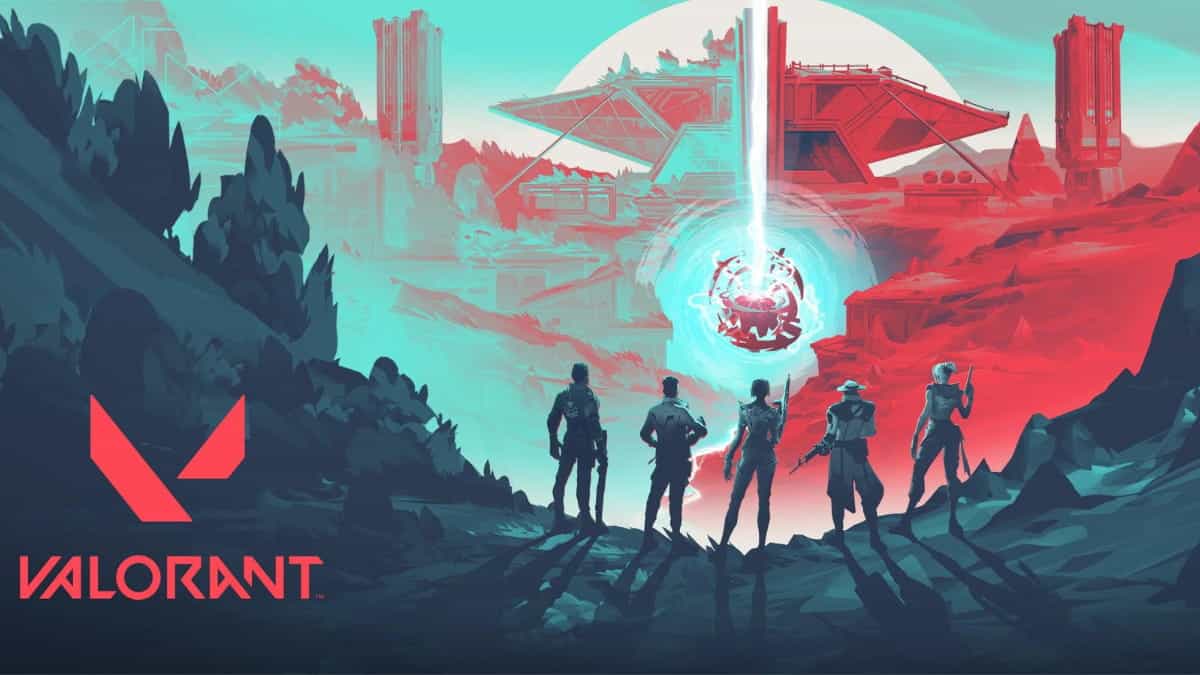 Valorant is a video game where a player pulls off an impressive 1v4 clutch, leaving their opponents stunned.