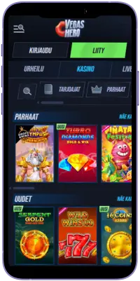 vegas hero parhaat slotit