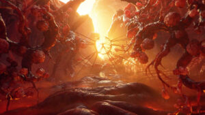 Diablo 4 Vessel of Hatred how long campaign: Neyelle trapped by Mephisto.