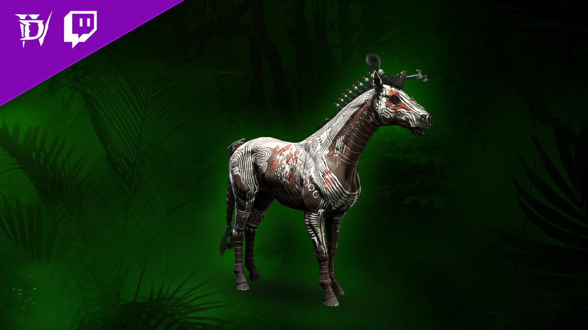 Diablo 4 Vessel of Hatred Twitch Drops: Support A Streamer rewards.