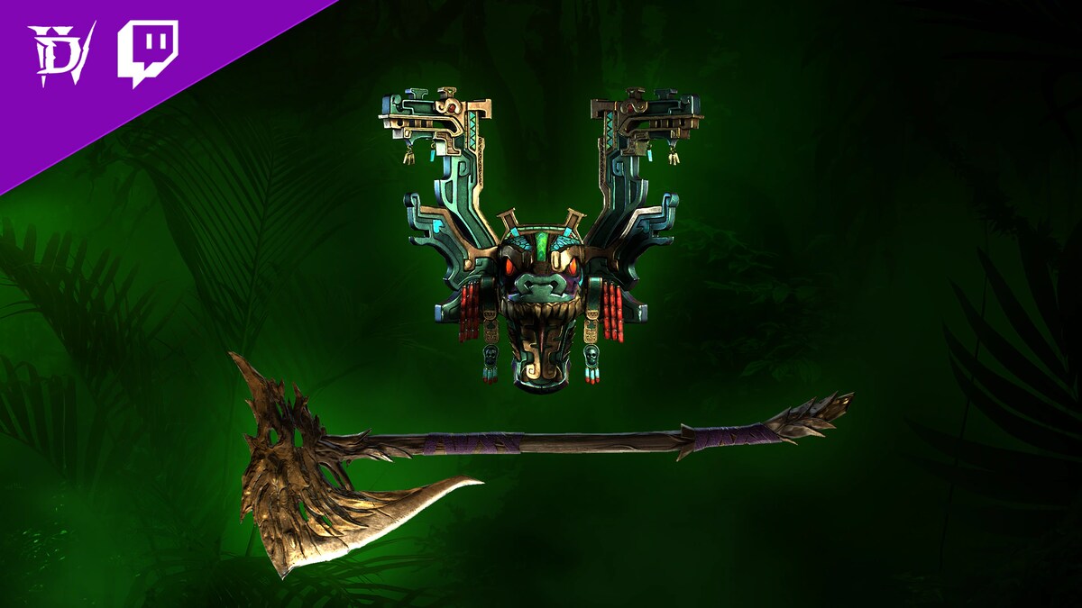 Diablo 4 Vessel of Hatred Twitch Drops: Twitch Drop rewards.